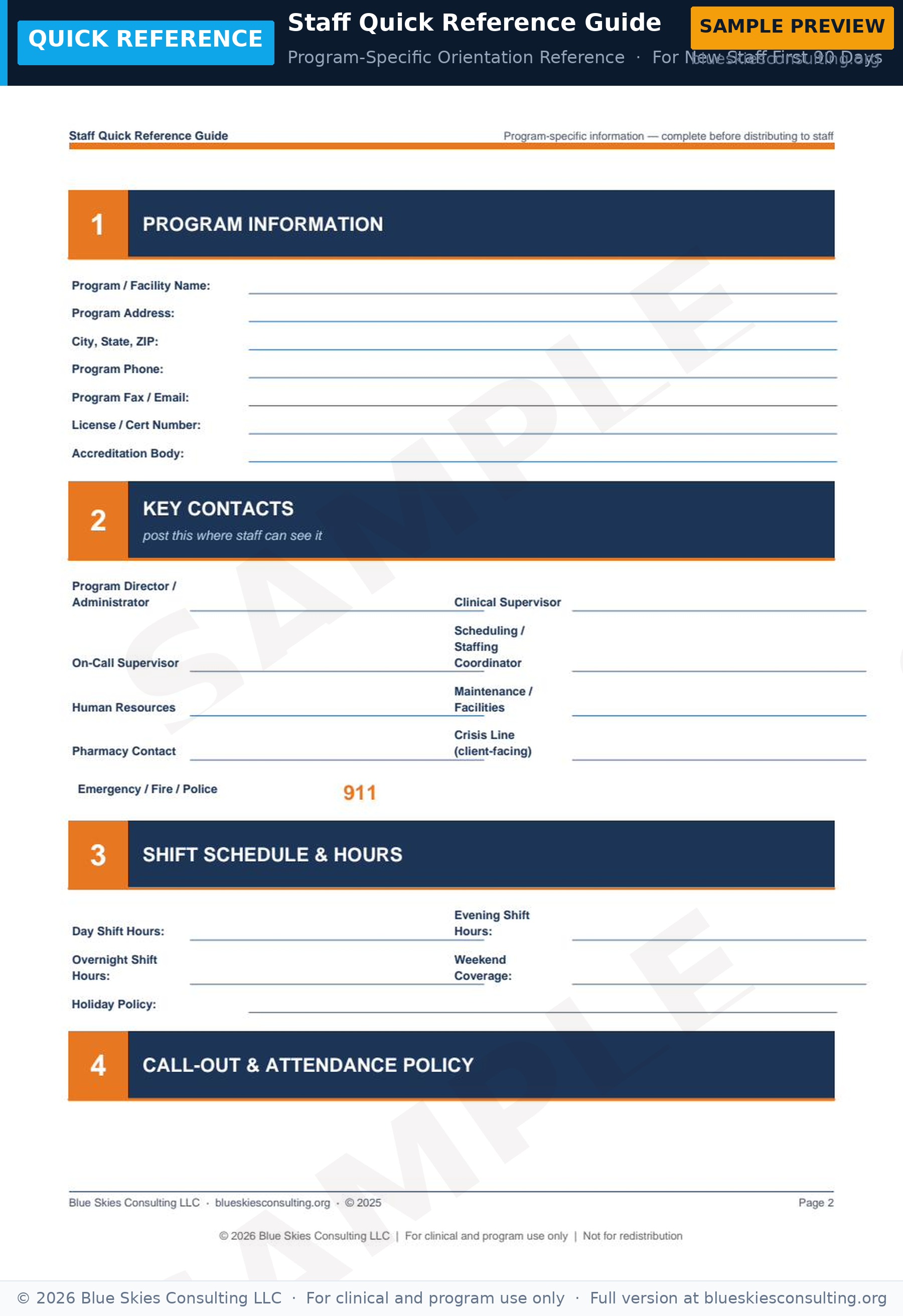 Guide 01 Staff Quick Reference Guide